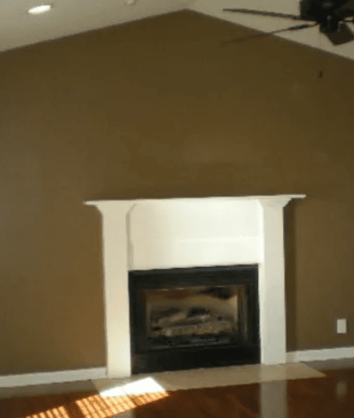 Living room repaint after